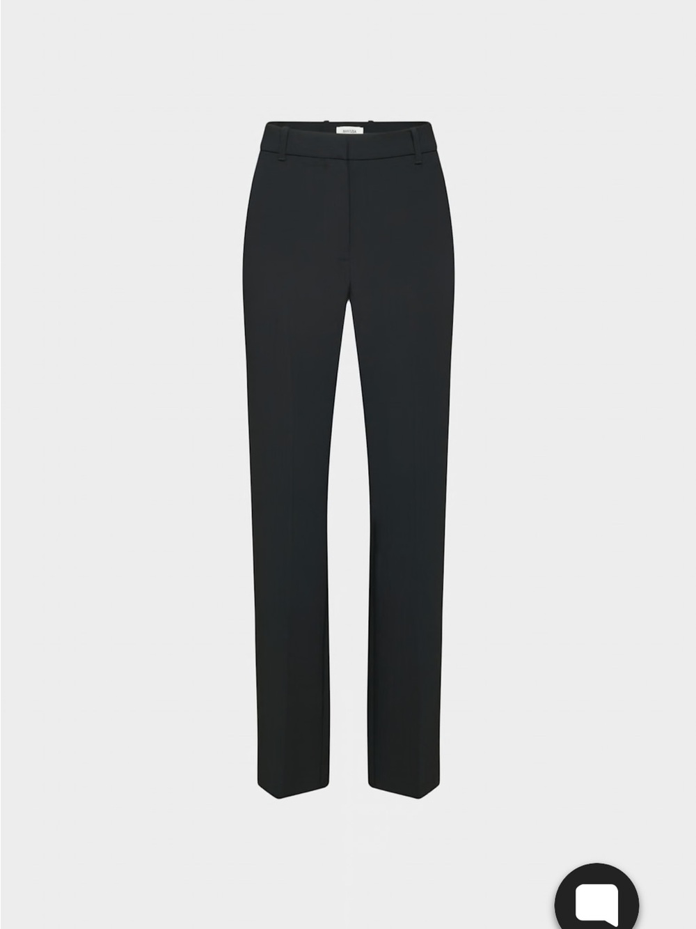 Sunday Best Aritzia Black Women's Straight-Leg Dress Pants